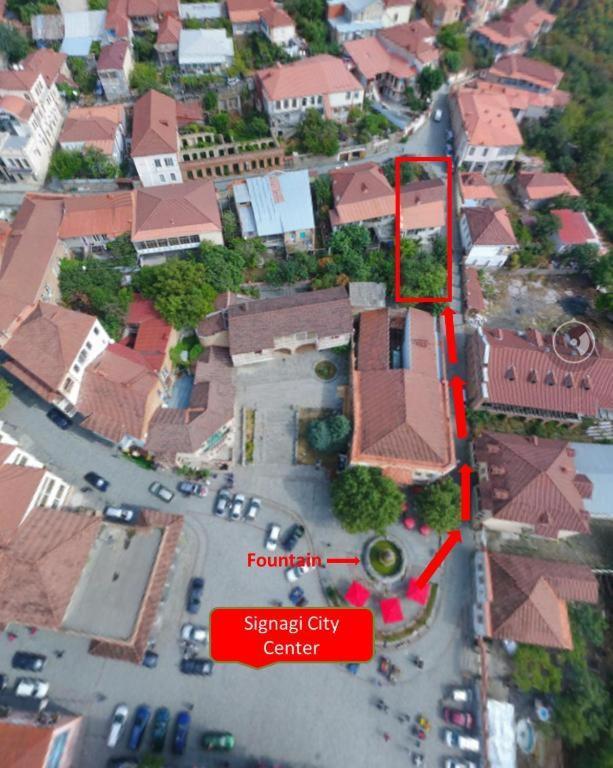 Ferienwohnung Ani-A Sighnaghi Exterior foto